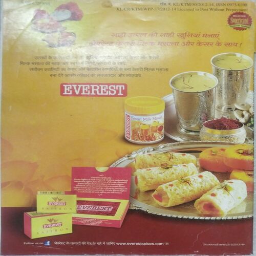 Vanita (Nov 2013) Little cut in front cover