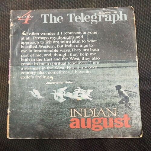 The Telegraph ( 15 August 1997 ) Few pages damaged and missing cover damage also .