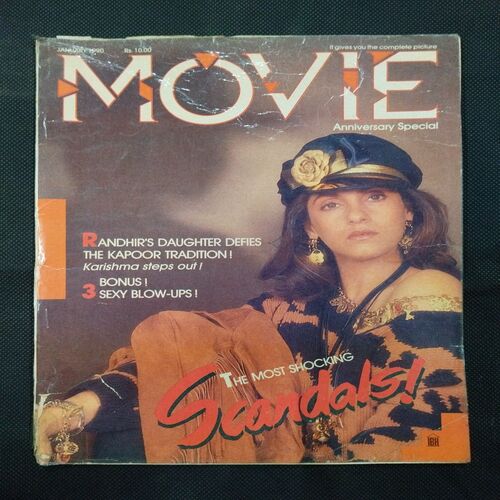 Movie ( January 1990 ) Few pages damaged and missing cover damage also .