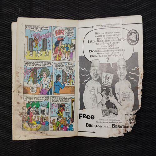 VERONICA'S (NO-3) (FRONT COVER AND BACK COVER DOWN SIDE LITTLE CUT)