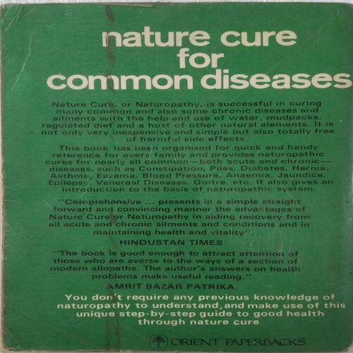 Nature Cure for Common Diseases