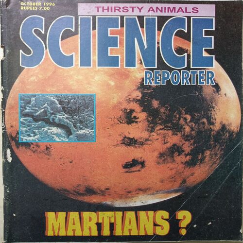 Science Reporter ( October 1996 )