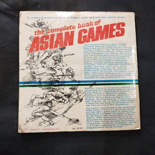 The Complete Book Of Asian Game ( Ram Pal Singh )
