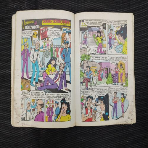 VERONICA'S (NO-3) (FRONT COVER AND BACK COVER DOWN SIDE LITTLE CUT)