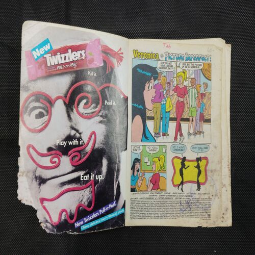 VERONICA'S (NO-3) (FRONT COVER AND BACK COVER DOWN SIDE LITTLE CUT)