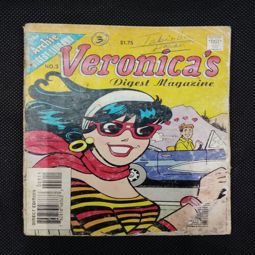 VERONICA'S (NO-3) (FRONT COVER AND BACK COVER DOWN SIDE LITTLE CUT)