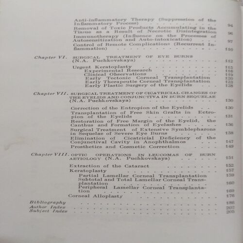The Pathogenesis and Treatment of Eye Burns and Their Sequence