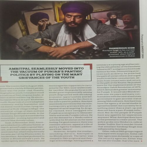 India Today. Edition:-(March 13 , 2023).