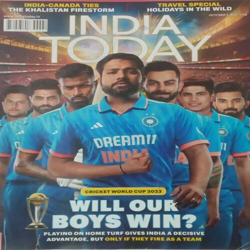 India Today. Edition:-(October 9 , 2023).
