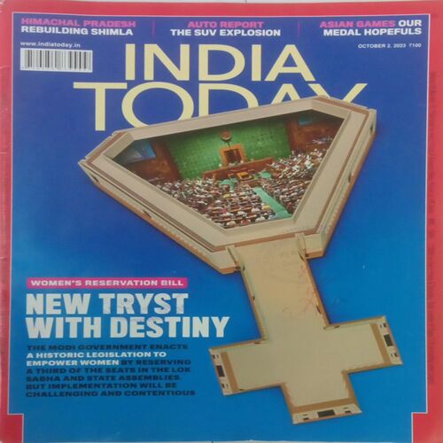 India Today. Edition:- (October 02 , 2023).
