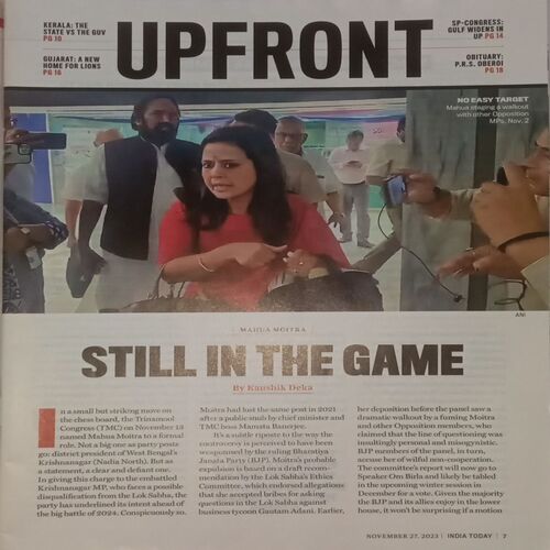 India Today. Edition:- (November 27 , 2023).