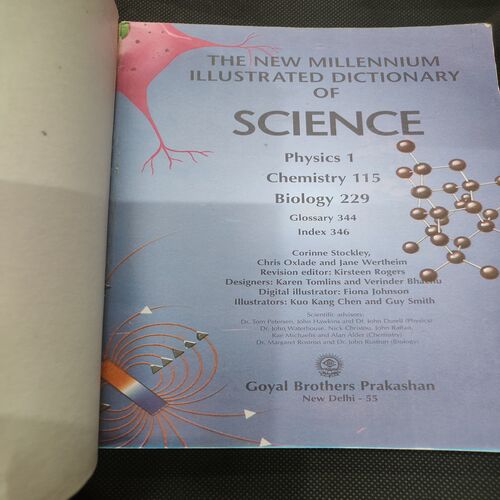 The New Millennium illustrated Dictionary Of Science .