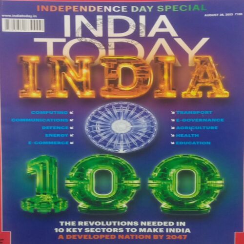 India Today. Edition:- (August 28 , 2023).