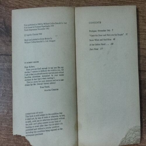 Towards Zero ( Agatha Christie )