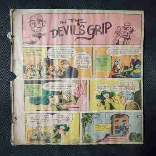 IN THE DEVIL'S GRIP (COVER LESS)