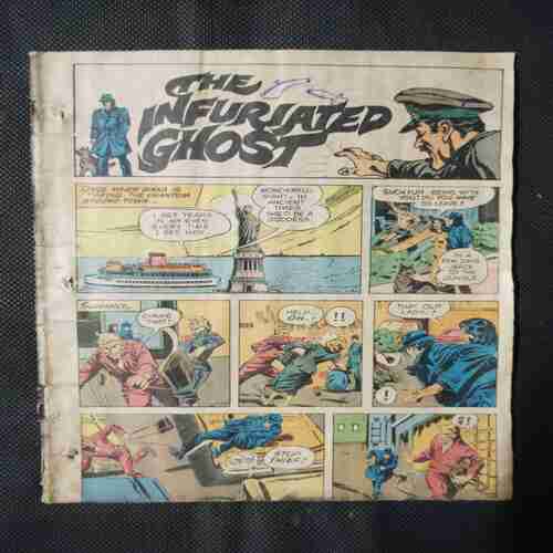 THE INFURIATED GHOST (COVER LESS)