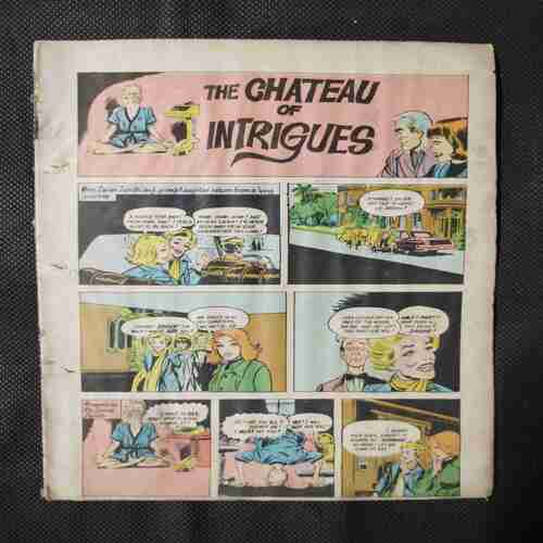 THE CHATEAU OF INTRIGUES (FRONT COVER MESSING)