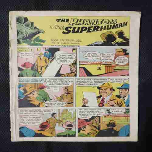 THE PHANTOM THE SUPERHUMAN (COVER LESS)