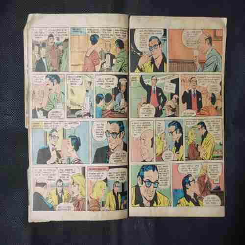 THE MISSING DORIAN DIAMOND (FIRST PAGE RIGHT SIDE LITTLE CUT AND STORY IMPACT OR COVER LESS)