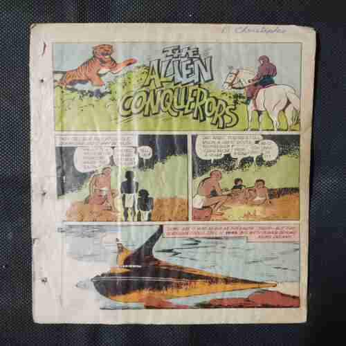 THE ALIEN CONQUERORS (COVER LESS)