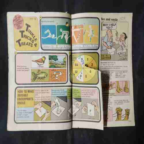 TINKLE (NO-12) (PAGE NO-15 RIGHT SIDE BIG CUT)