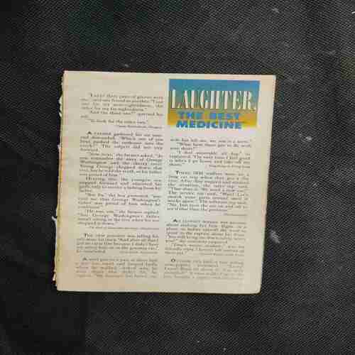 Reader's Digest ( January 1997 ) Front Cover missing And Story starts from page no. 107 .