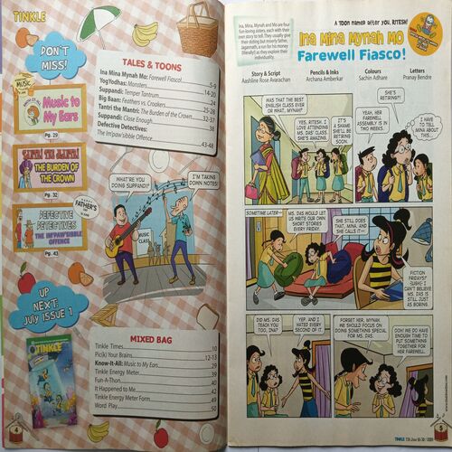 Tinkle ( June 16, 2019 )