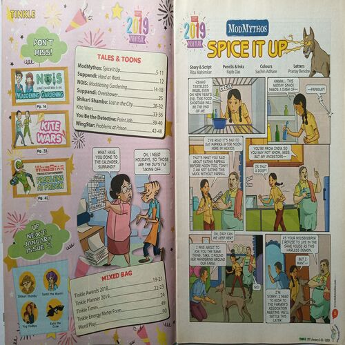 Tinkle ( January 1, 2019 )