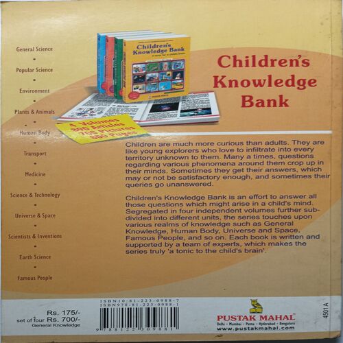 Children’s Knowledge Bank Volume 1