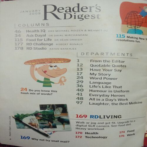 Reader's Digest (January 2008)