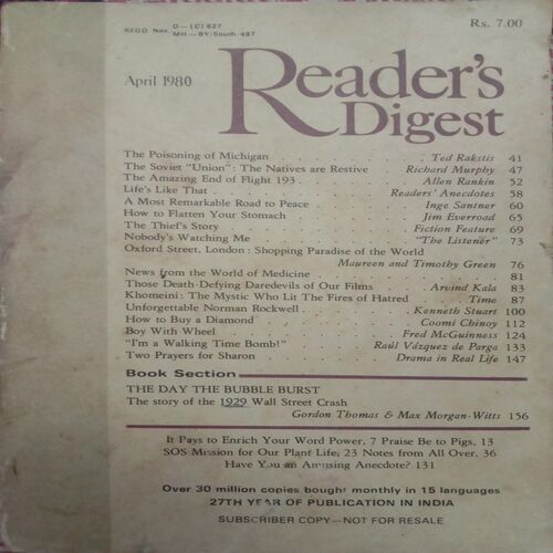 Reader's Digest (April 1980)