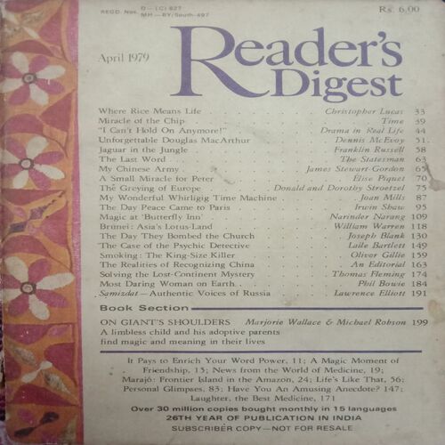 Reader's Digest (April 1979)