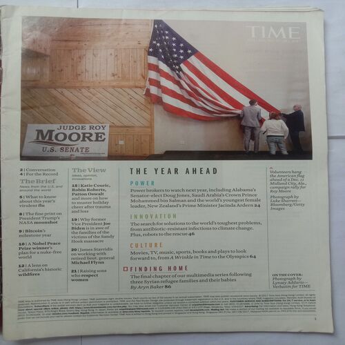 Time (Dec. 25, 2017/ Jan. 1, 2018)