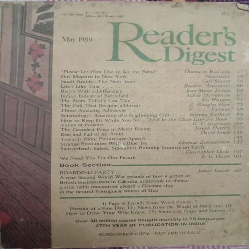 Reader's Digest (May 1980)