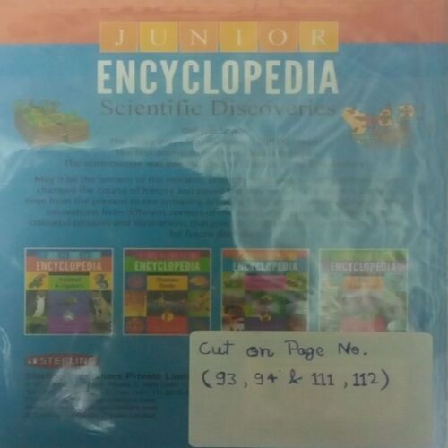 Junior Encyclopedia : Scientific Discoveries.