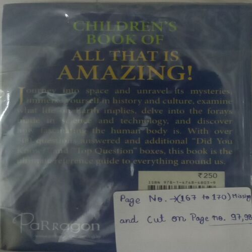 Children's Book of All That is Amazing.