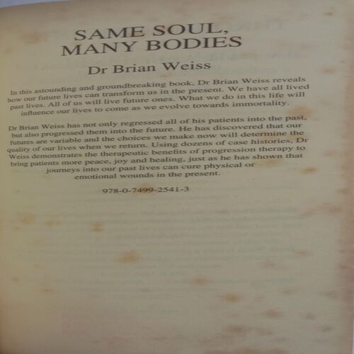 Many Lives, Many Matters (By Dr. Brain Weiss)