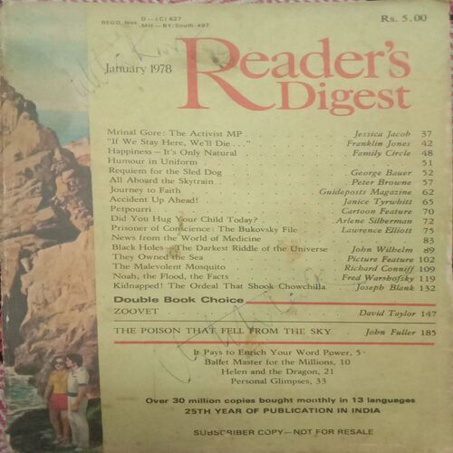 Reader's Digest (January 1978)