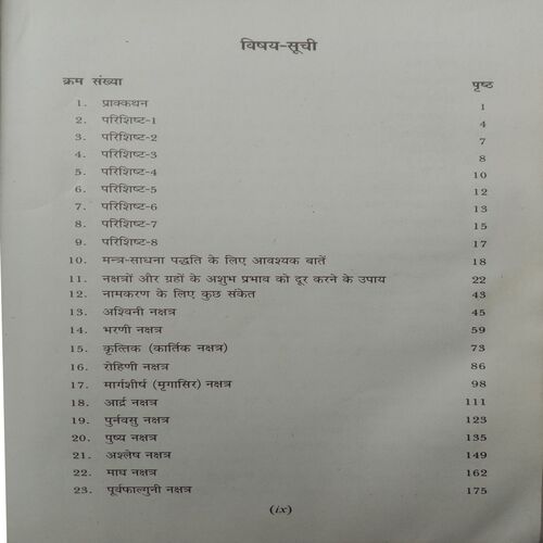 Nakshatra Phal