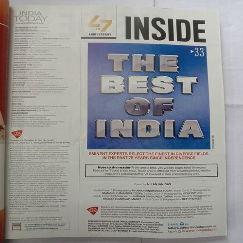 India Today (January 2, 2023) (47th Anniversary Special)