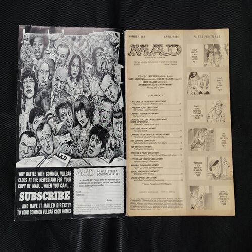 MAD (NO-288 APRIL-1986)