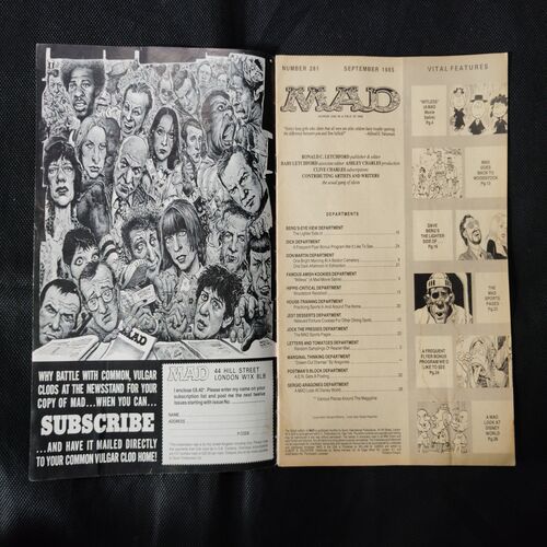 MAD (NO-281 SEPTEMBER-1985)