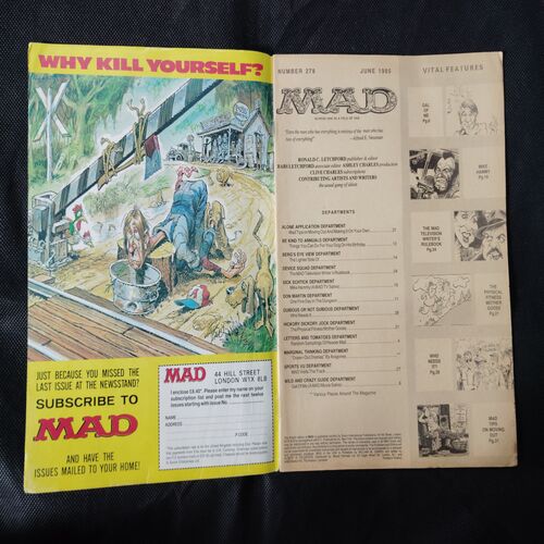 MAD (NO-278 JUNE-1985)