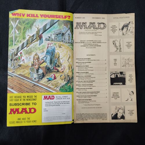 MAD (NO-284 DECEMBER-1985)