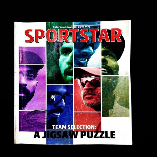 Sportstar ( 23 March 2019 ) Poster missing .