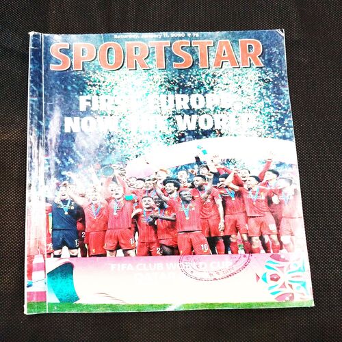 Sportstar ( 11 January 2020 ) Poster missing .