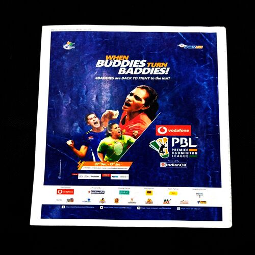 Sportstar ( 26 January 2019 ) Poster missing .
