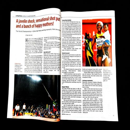 Sportstar ( 2 November 2019 ) Poster missing .