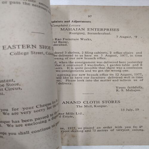 Mordern Commercial Correspondence .