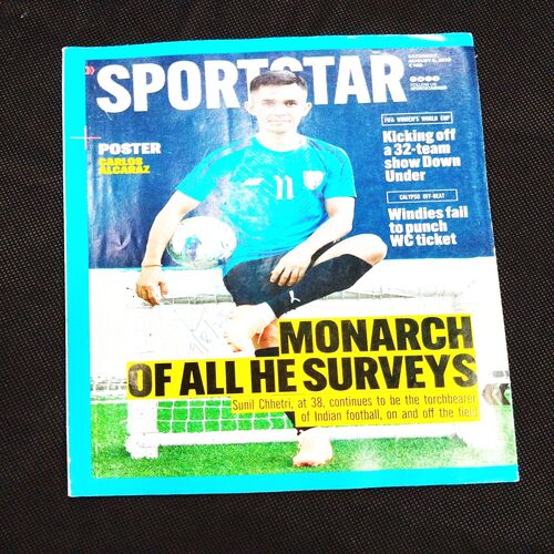 Sportstar ( 5 August 2023 ) Poster missing .